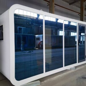 6ee353086c9d0a24f13fc6e4a598c1c A Small Office, 1-bedroom Apple Cottage with a Kitchen and Bathroom Is a Small House for Commercial Residence