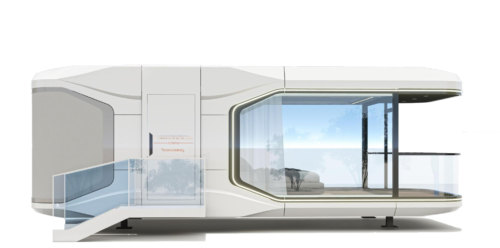 Model E5 high-end hardcover space capsule