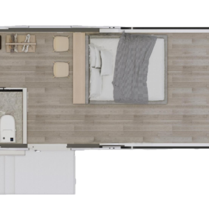 Model E5 high-end hardcover space capsule