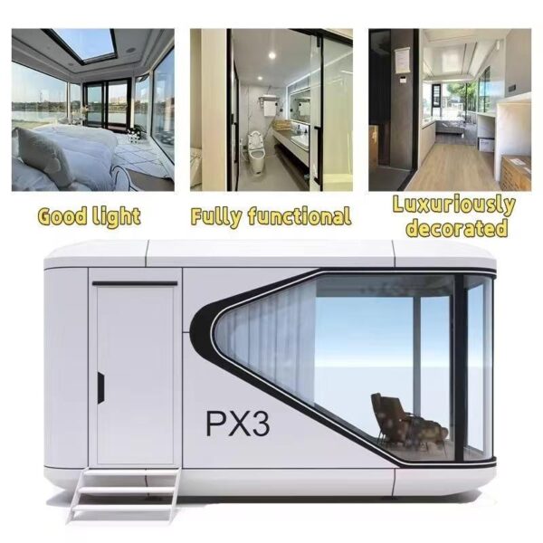 PX3 model space capsule