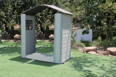 图片(1) Outdoor tool shed