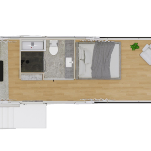 E7 2 E7 model with balcony luxury space cabin
