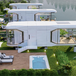 E7 3(1) E7 model with balcony luxury space cabin