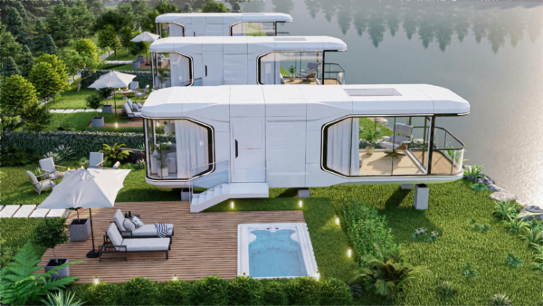 E7 3(1) E7 model with balcony luxury space cabin