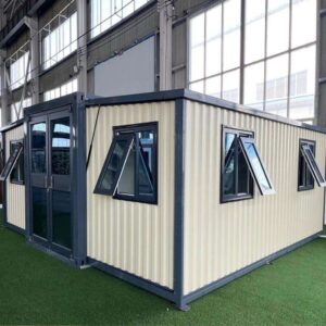 20-foot corrugated board exterior wall double-wing folding room