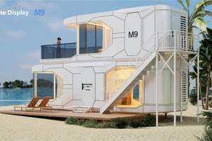 Double-deck luxury space capsule