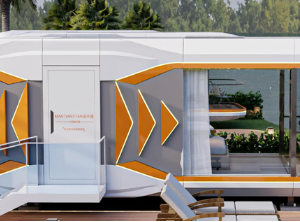 V6 3 V6 model with balcony luxury space cabin