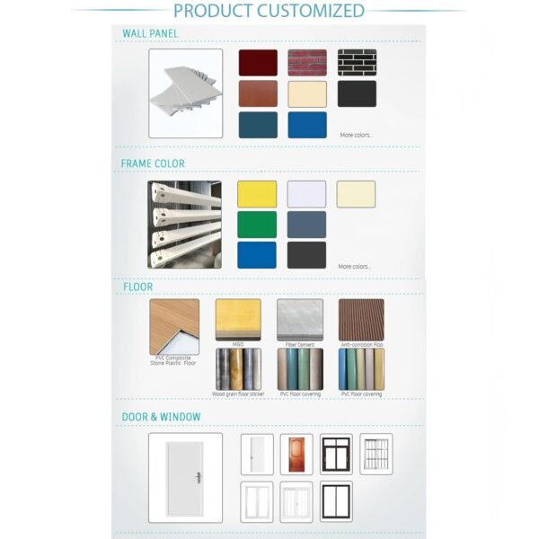 20-foot double-wing expansion room