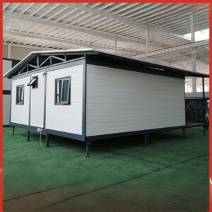 主图5 Double-wing folding house with a pavilion