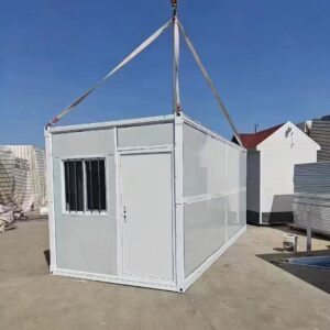 X-shaped foldable container house