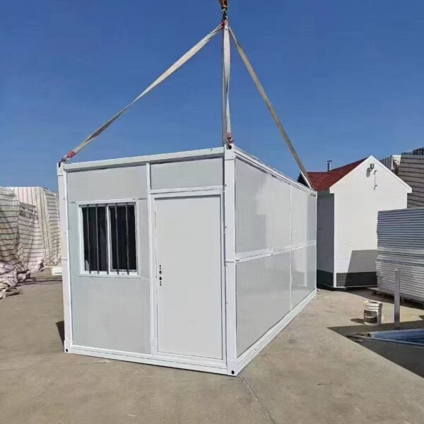 X-shaped foldable container house