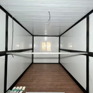 X-shaped foldable container house