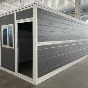 X-shaped foldable container house