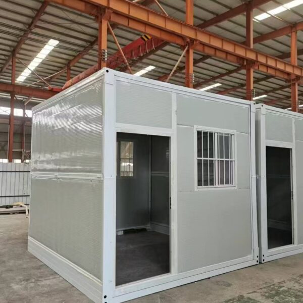 X-shaped foldable container house