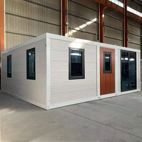 30-foot flat-roofed double-wing expansion room